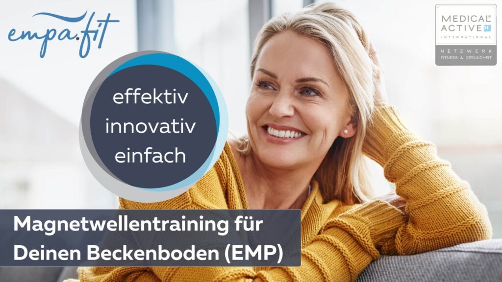 Vorteile, kostenloses, Probetraining, Beckenboden, empa.fit, empafit, Training, Effektiv, Blasenschwäche, Inkontinenz, Kegelübungen, Wieder richtig anspannen, EMP Chair, Beckenbodenstuhl, Potenz, Rückbildung, Potent, Libido, Sexualität, pelvi.fit